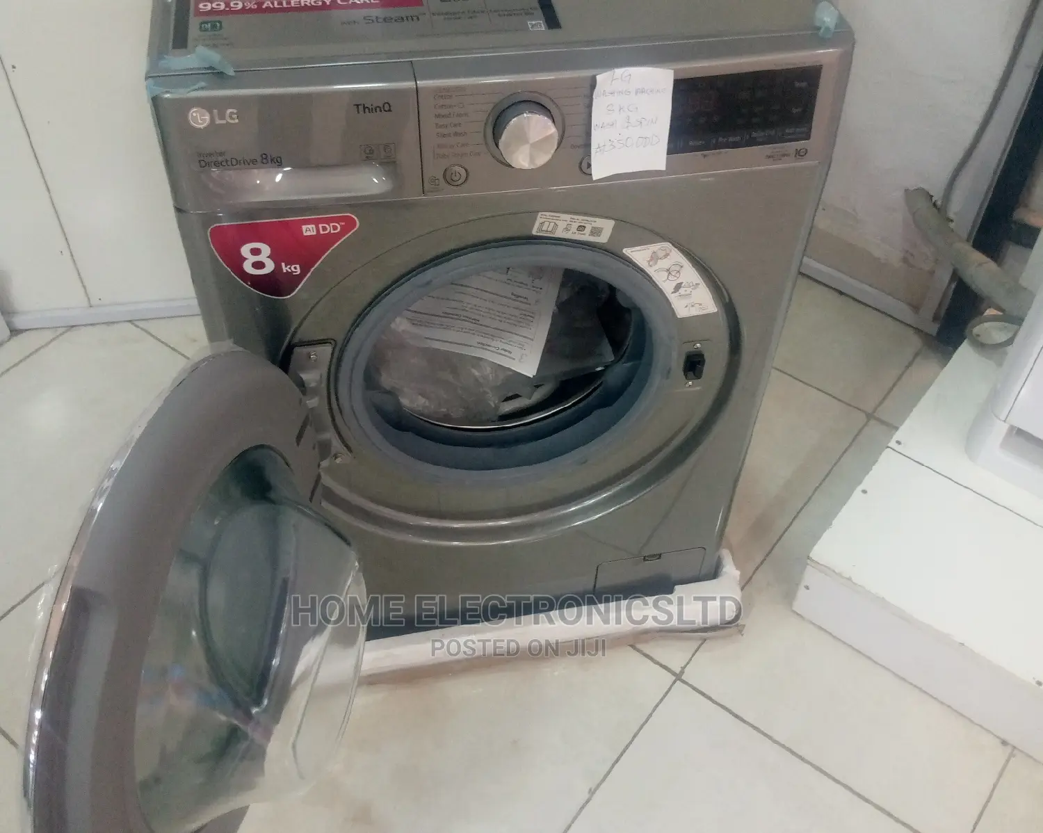 LG Washing Machine Front Load 8 Kg Automatic Wash and Spin