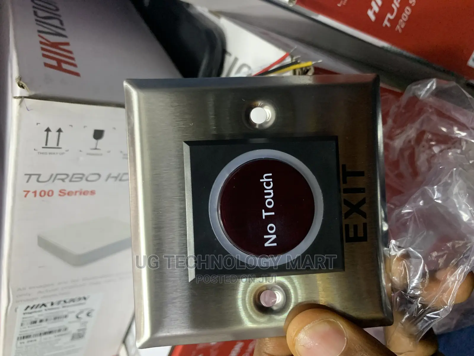 ZTK No Touch Door Exit Switch (Stainless Steel)