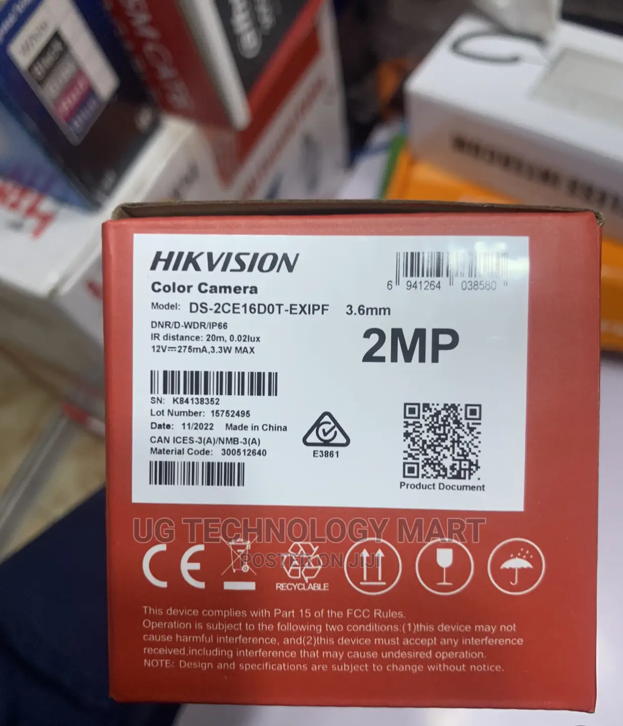 Hikvision Turbo Hd Camera (Outdoor)