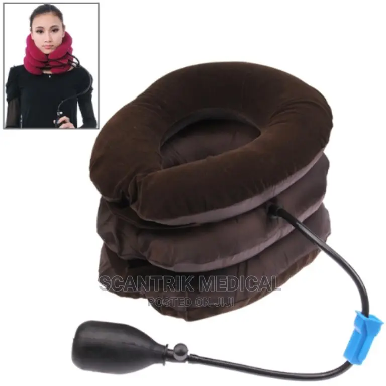 Layer Inflatable Neck Traction Device