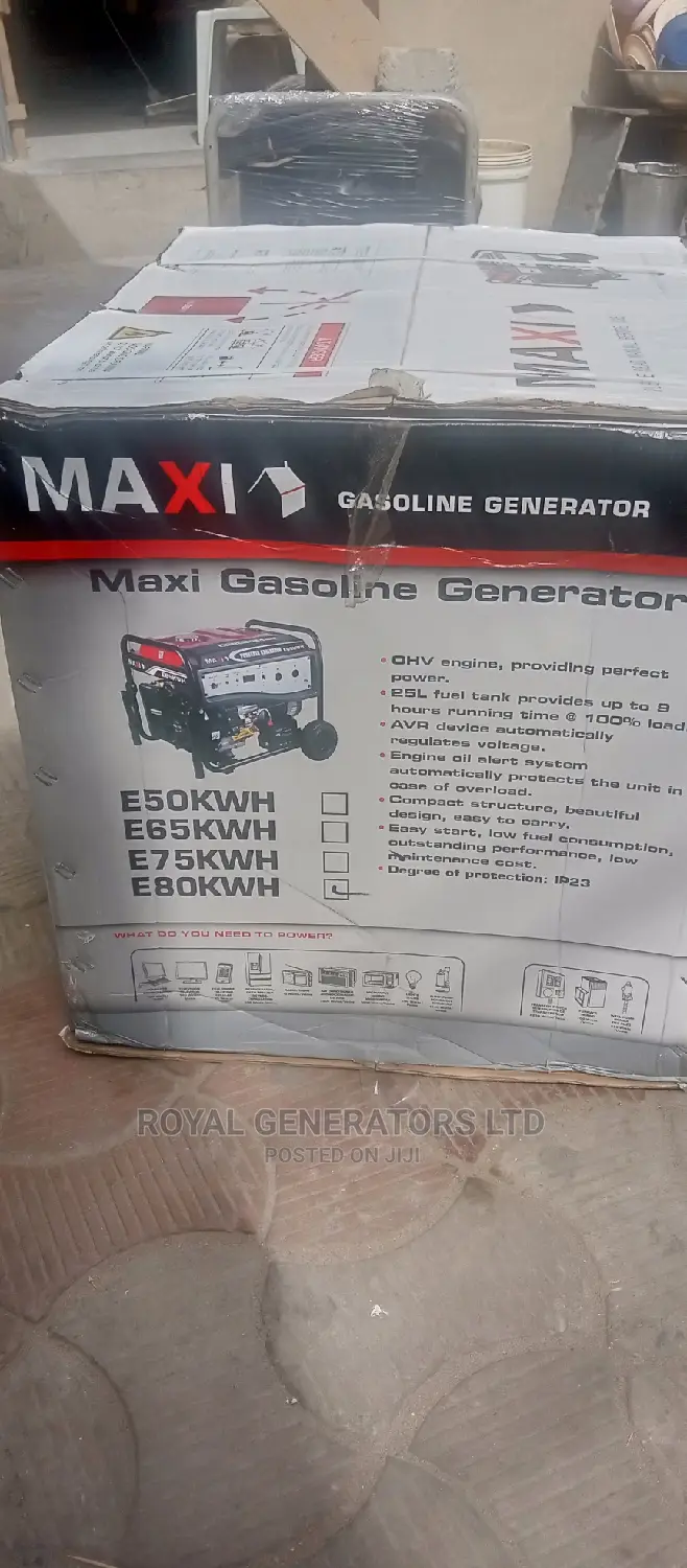 10kva Original Maxi Generator, 100% Copper Coil