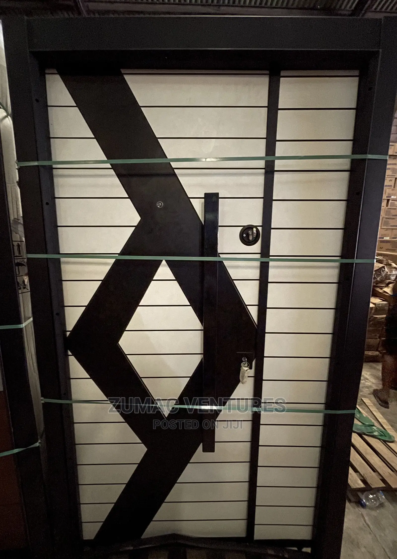 Back and White Turkey Door