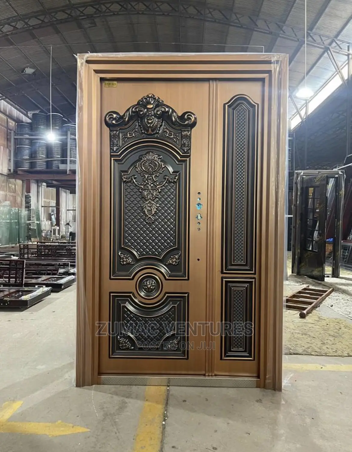 Armoured Copper Cast Door