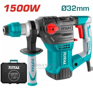 Total 1500W 32mm Rotary Hammer Sds+