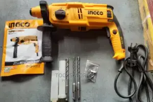 Ingco 800w Rotary Hammer Drill With 3 Sds-drill Bits