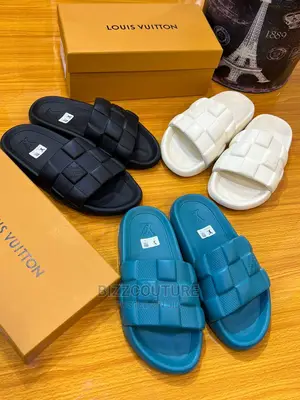 Original LOUIS VUITTON Slides Available in Store