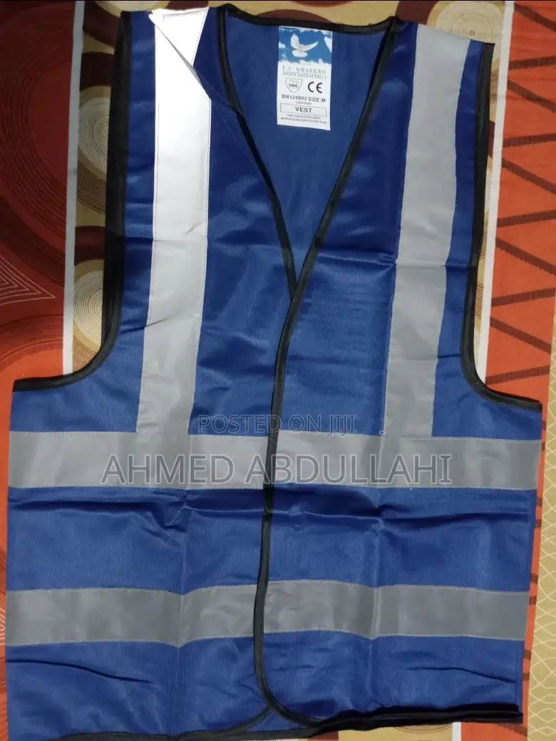 Blue Reflective Jacket/Green