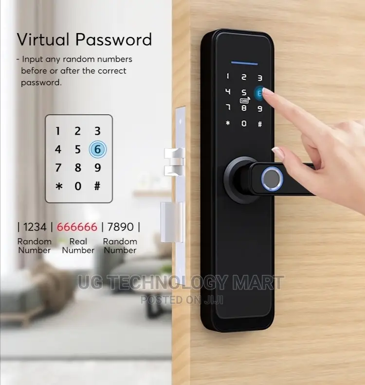 Smart Door Lock With App and Wireless Internet Unlock