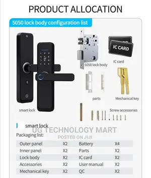 Smart Door Lock With App and Wireless Internet Unlock