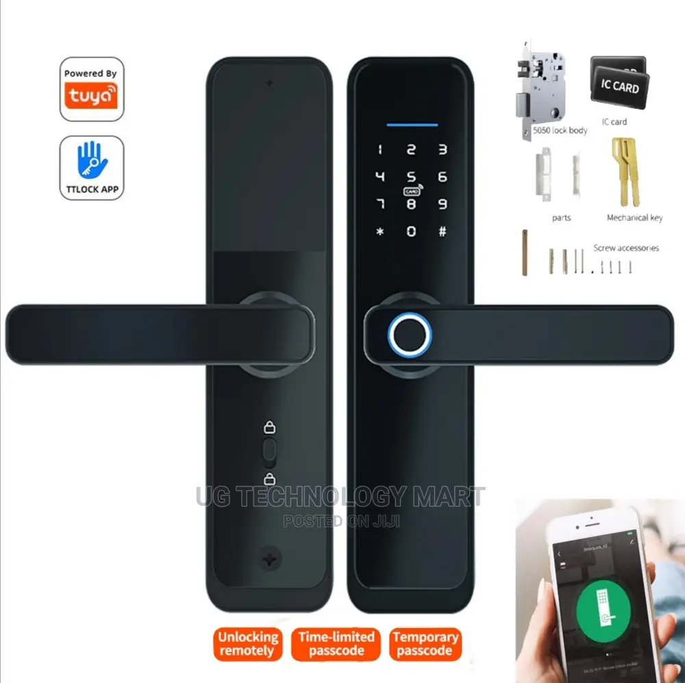 Smart Door Lock With App and Wireless Internet Unlock