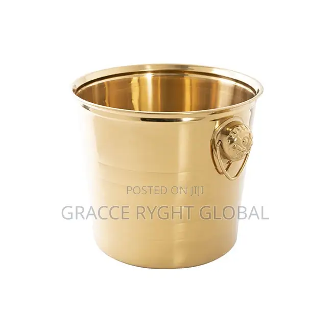 3l Gold Champagne/Wine Bucket