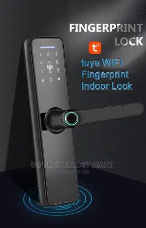Smart Door Lock -Fingerprint Digital-Keyless 5 in 1 Security