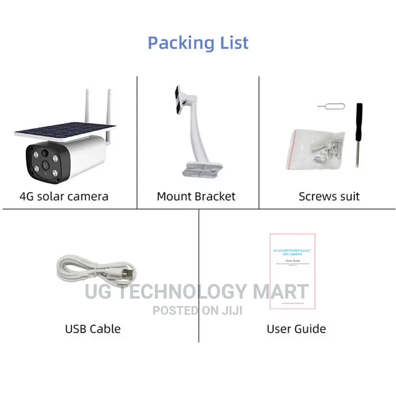 4G Solar Camera