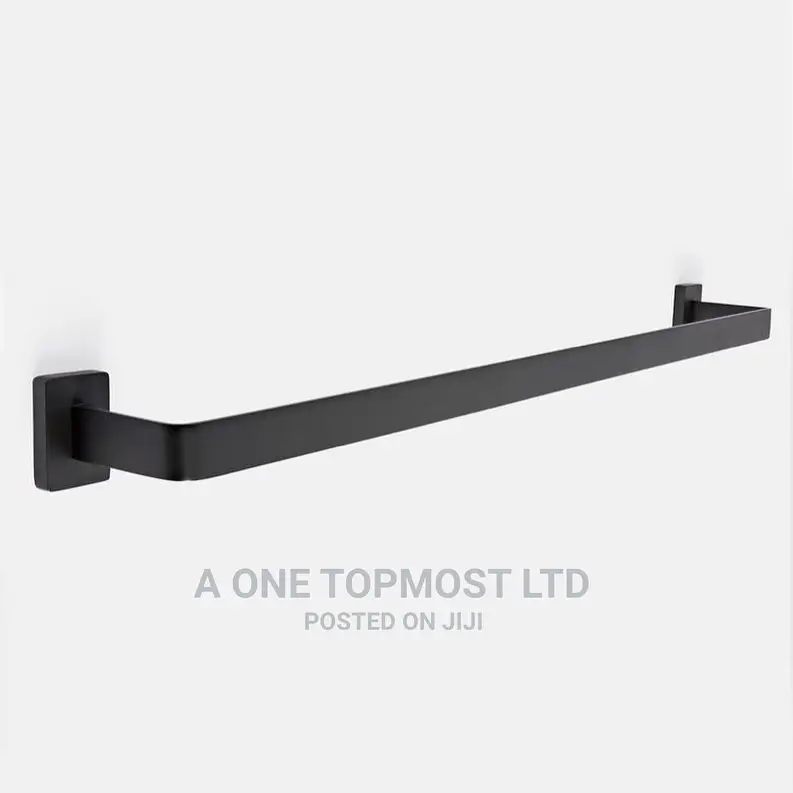Black Towel Rail