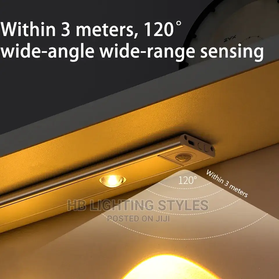Cabinet Light Usb Rechargeable Motion Sensor Led Light