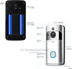 Wifi Smart Video Camera Security Doorbell With Motion Detect