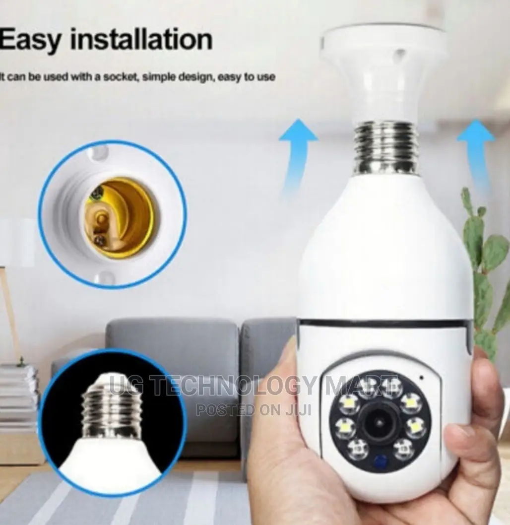 Ptz Bulb Camera Wifi
