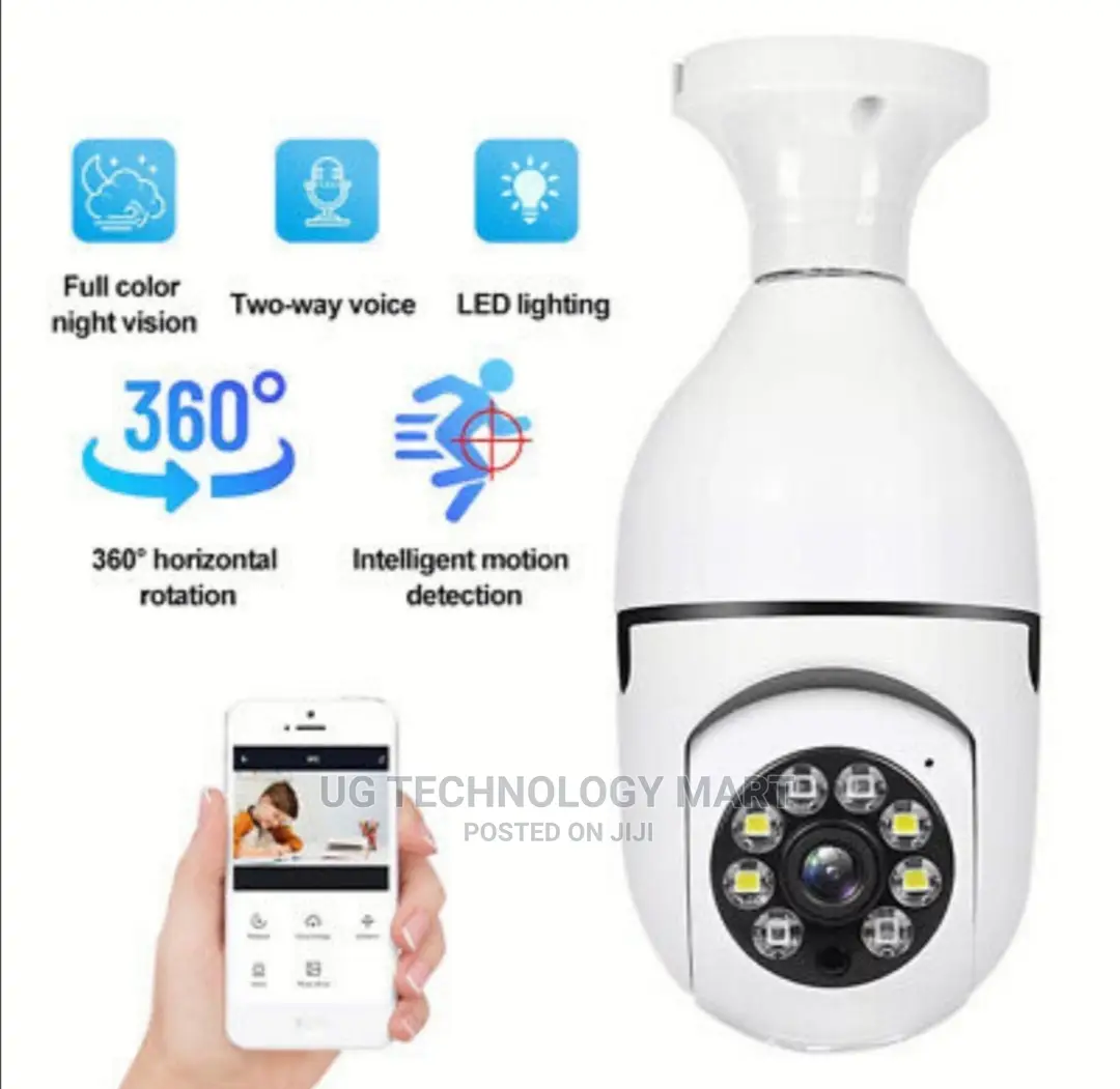 Ptz Bulb Camera Wifi