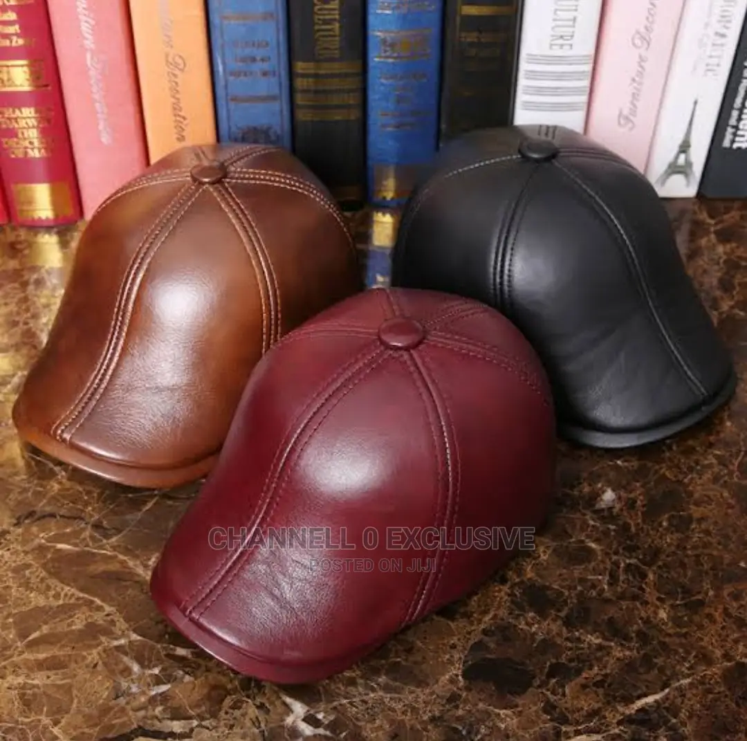 Leather Papas Cap