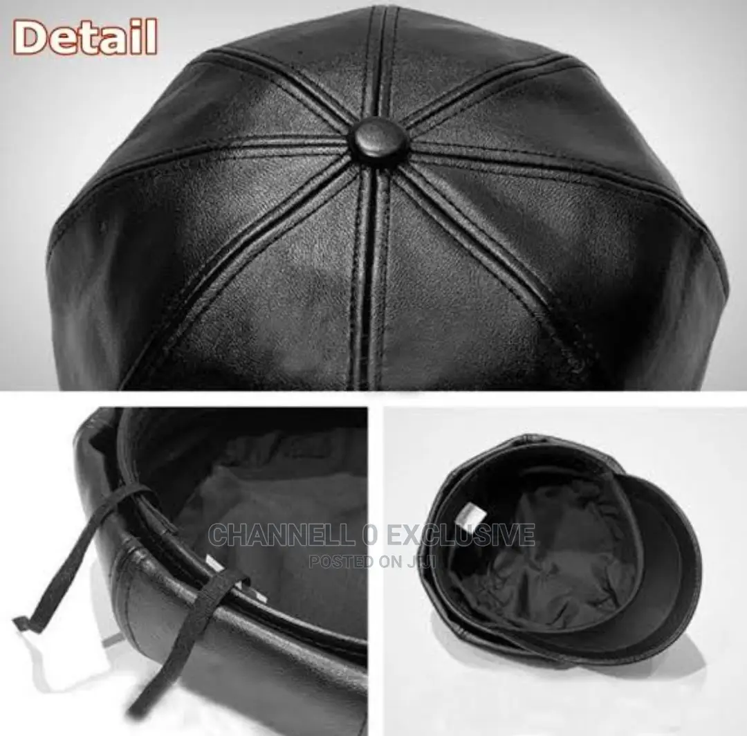 Leather Papas Cap