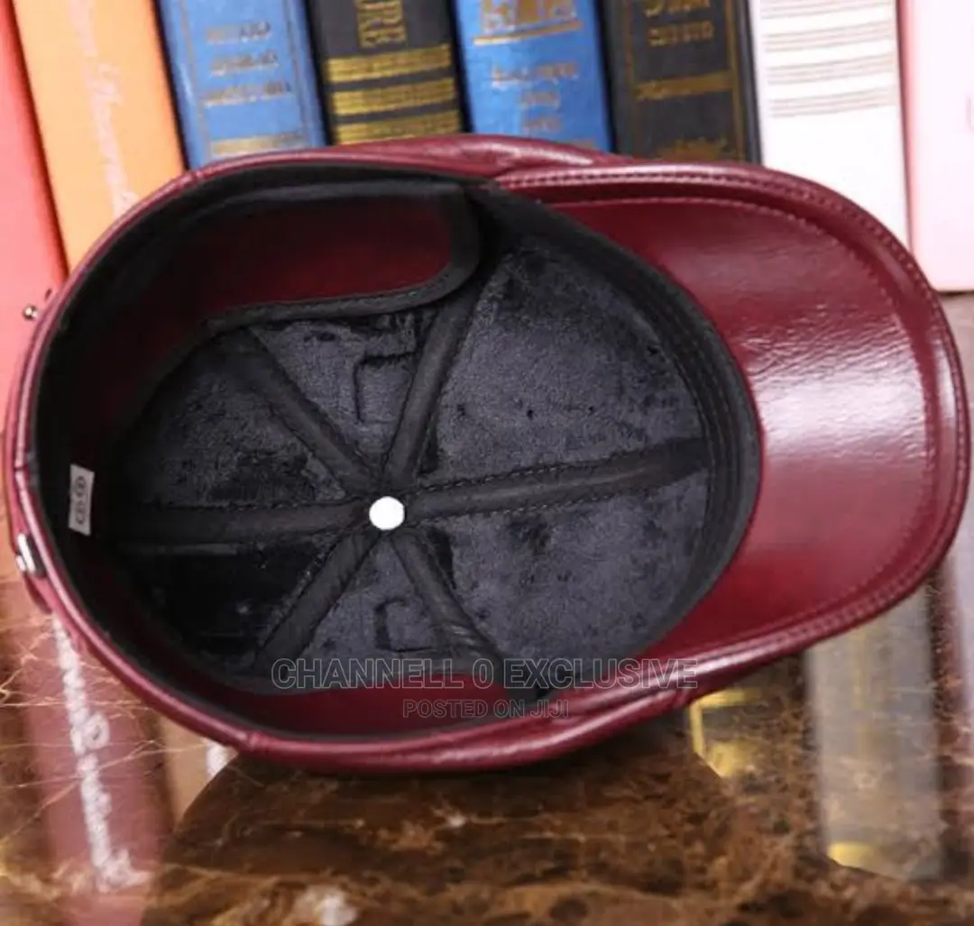 Leather Papas Cap