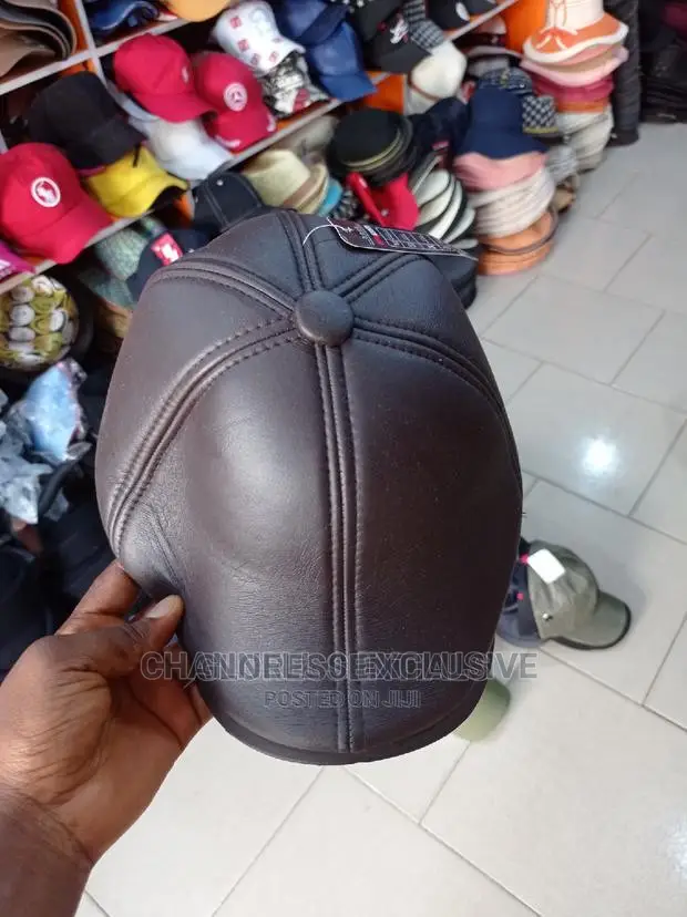 Leather Papas Cap
