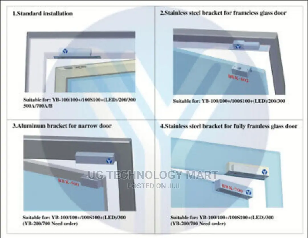 LED Electric Bolt Lock Fail Safe Time Delay Doorstatusoutput
