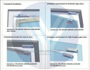 LED Electric Bolt Lock Fail Safe Time Delay Doorstatusoutput