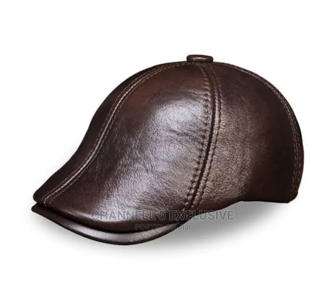 Papas Leather Cap