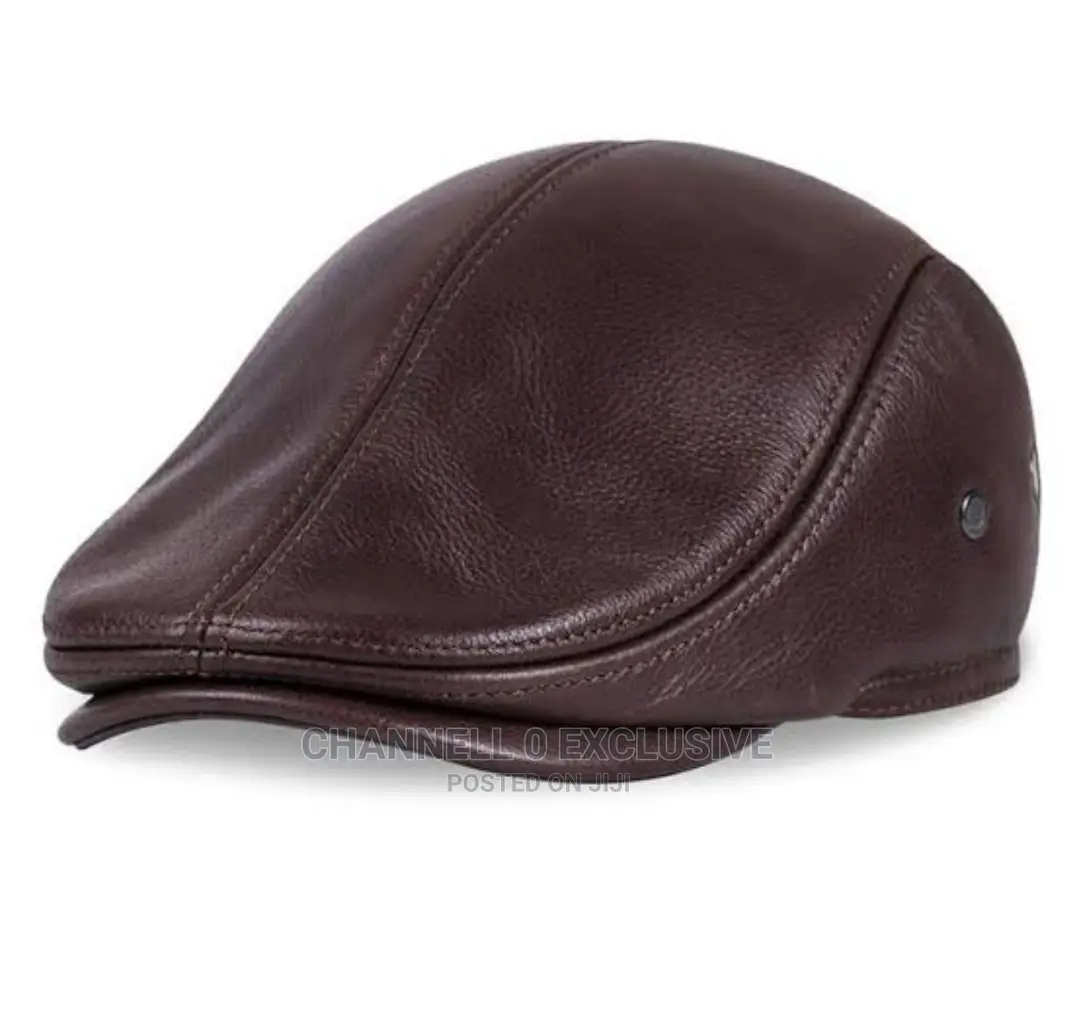 Papas Leather Cap