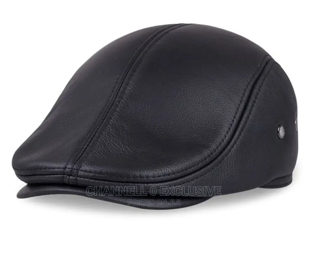 Papas Leather Cap