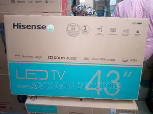 Hisense 43inches Ordinary Led Tv, With Free Wall Hanger