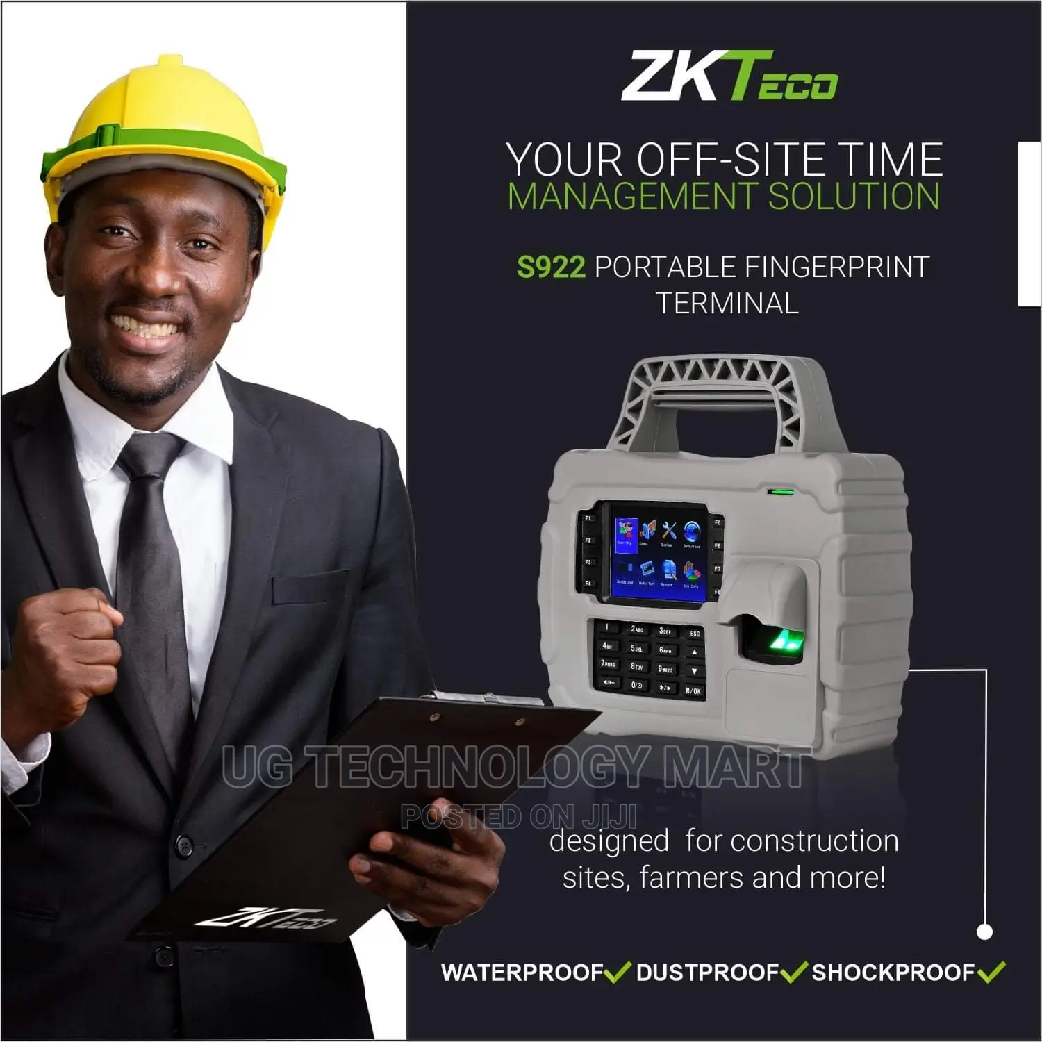 Zkteco S922 Time Attendance Terminal