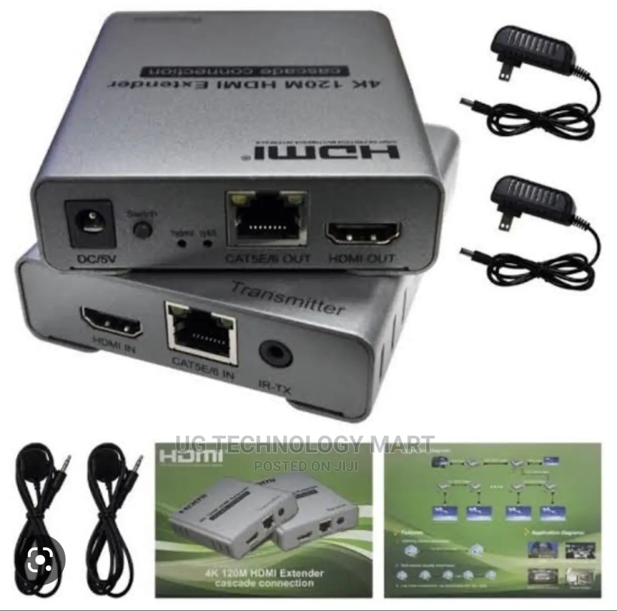 Hdmi Extender Over Network Cable 120meters