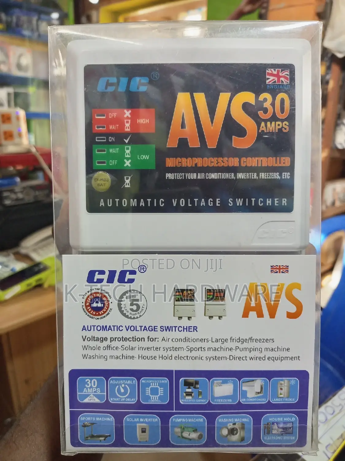 Cic 30amps Avs Microprocessor Controlled