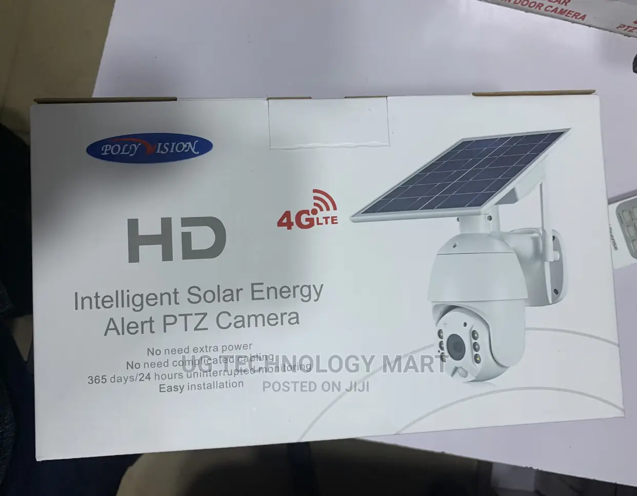 Solar Powered 4G GSM Ptz 360 Camera