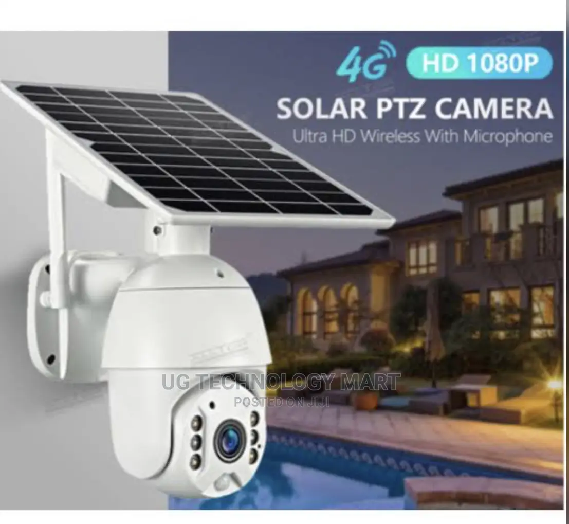 Solar Powered 4G GSM Ptz 360 Camera