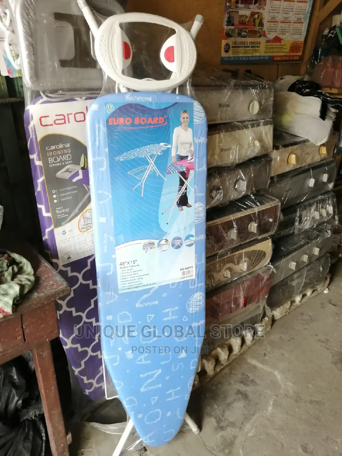 Euroboard Ironing Board With Onboard Socket