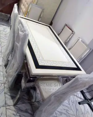 Versace Set of Foreign Marble Dining Set