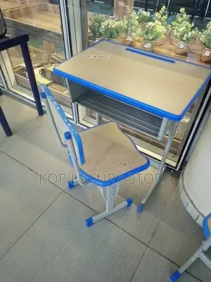 School Locker With Chair