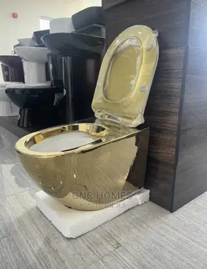 Gold Wall Hung Wc