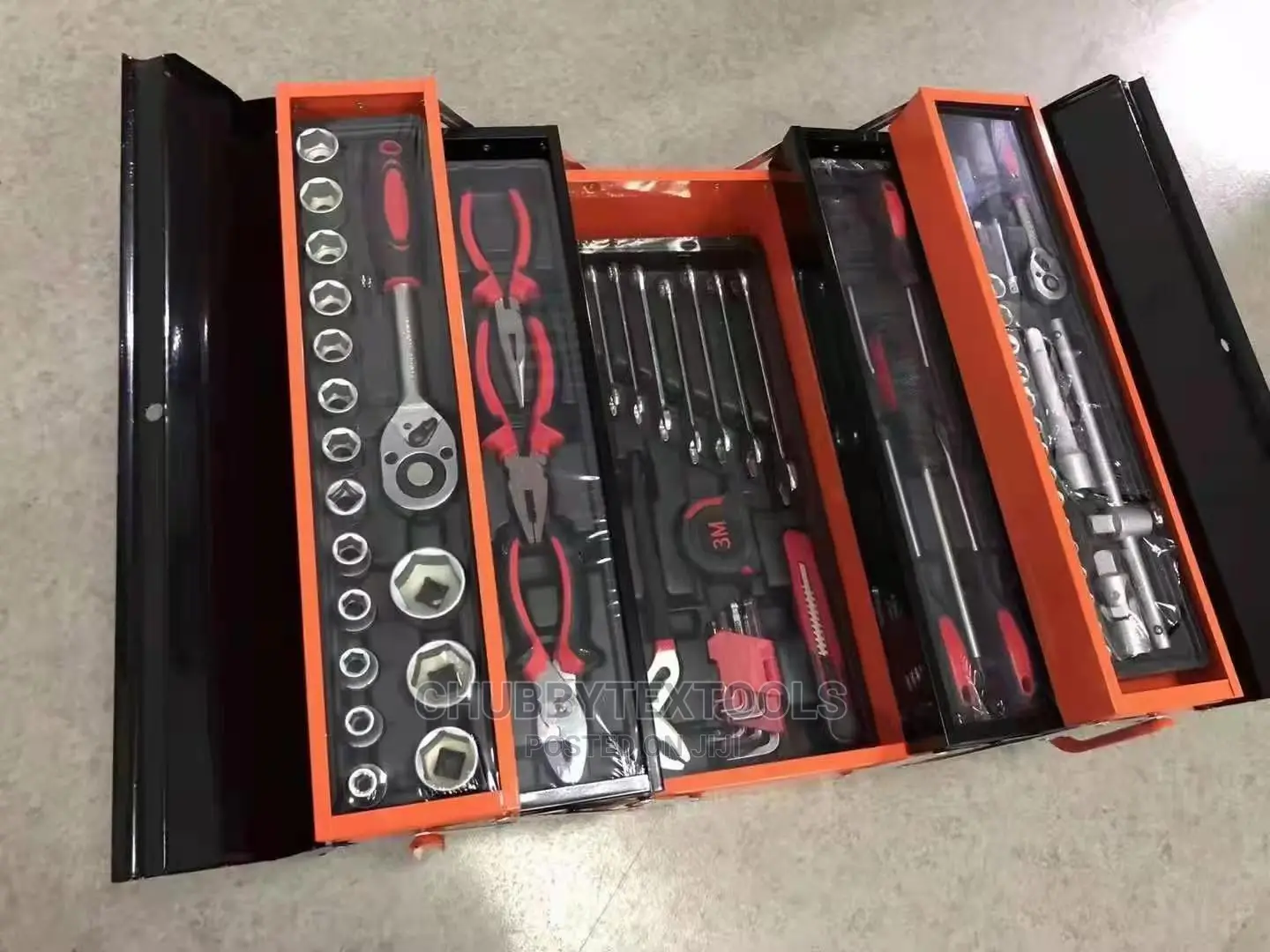 168pcs Mechanical Engineering Tools Box