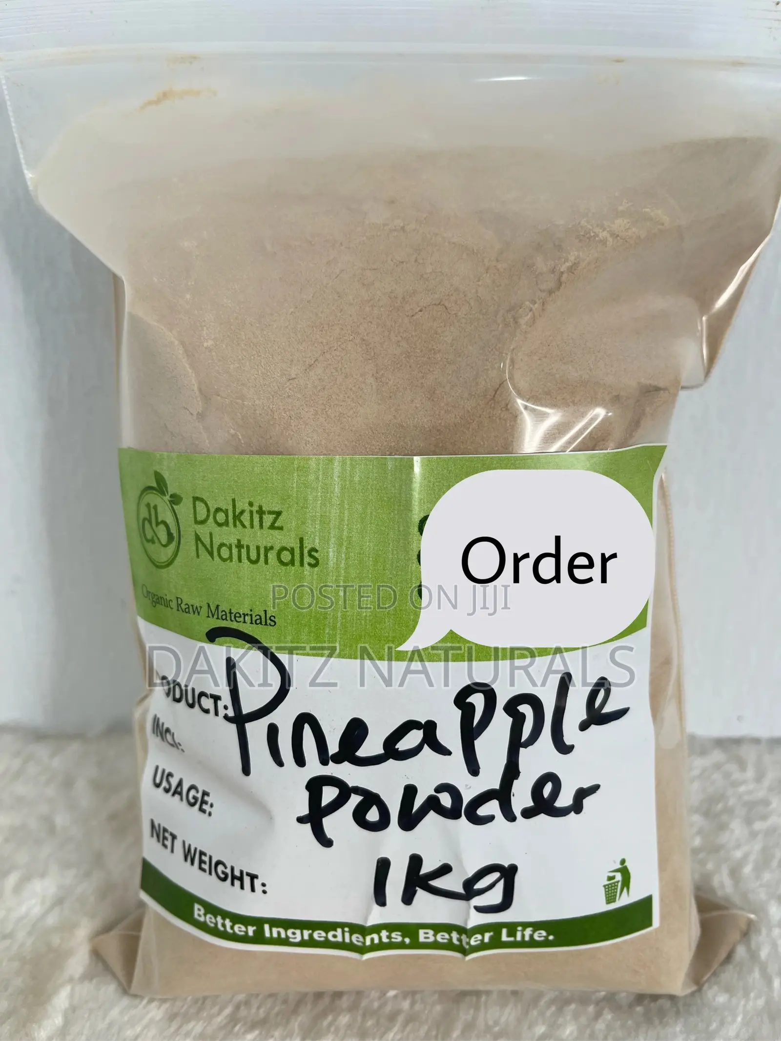 Pineapple Whole Powder 1kg