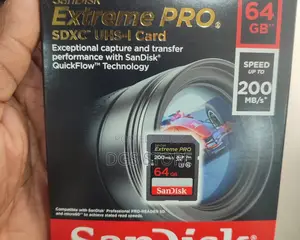 Sandisk Extreme Pro 64gb SDXC Uhs-1 170mb/S