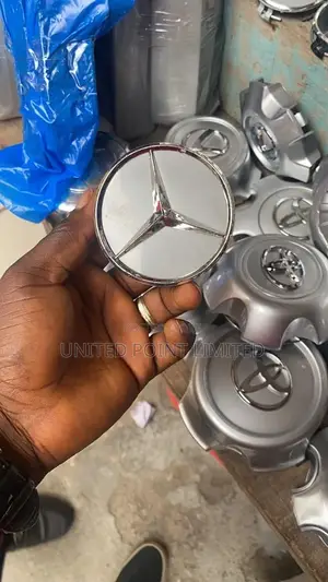 Wheel Cover Logo Benz 4pcs