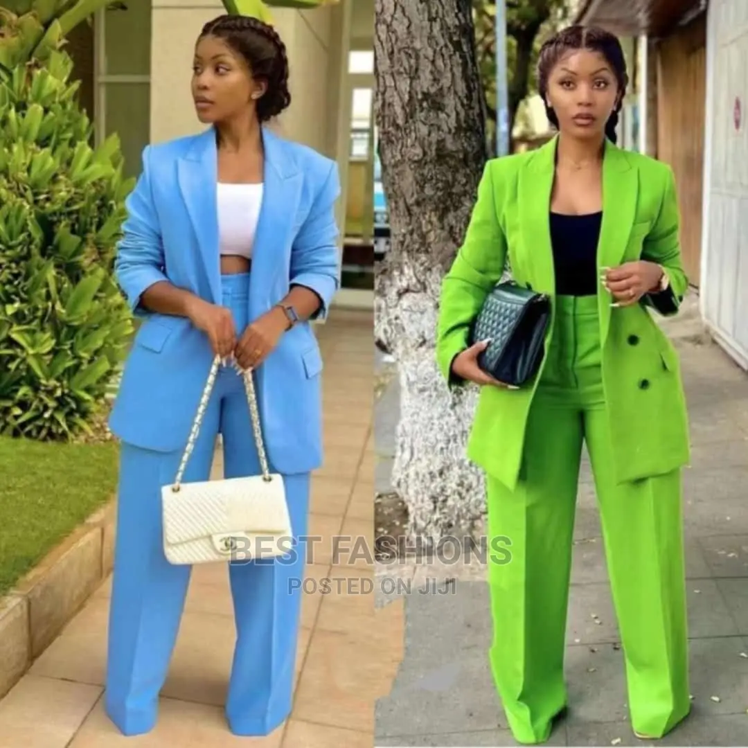 Cute Ladies 2 Piece Trousers
