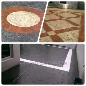 Mostly Captol Modern Stamps Floor