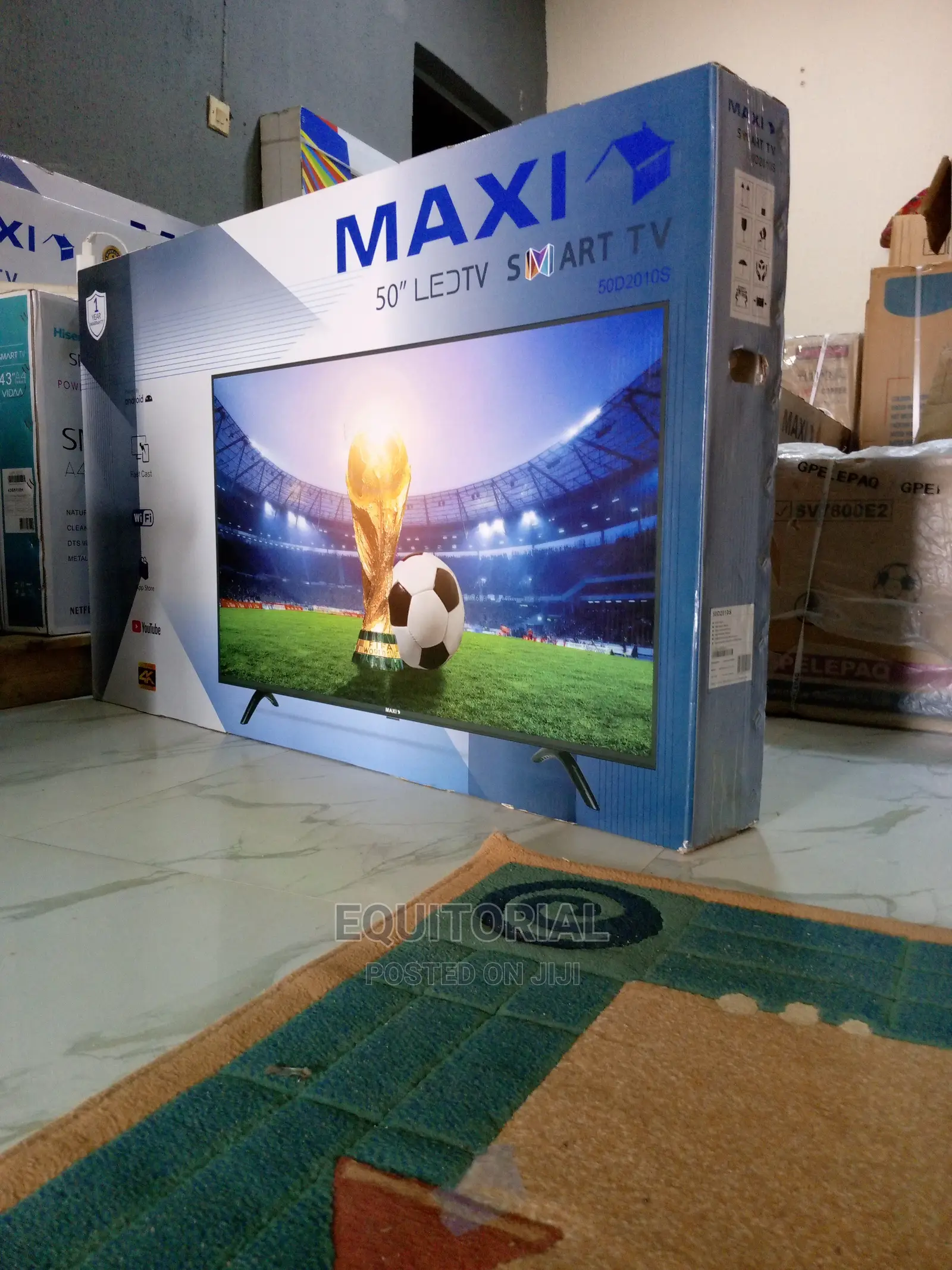 Maxi 50inches Smart LED TV Uhd Andriod