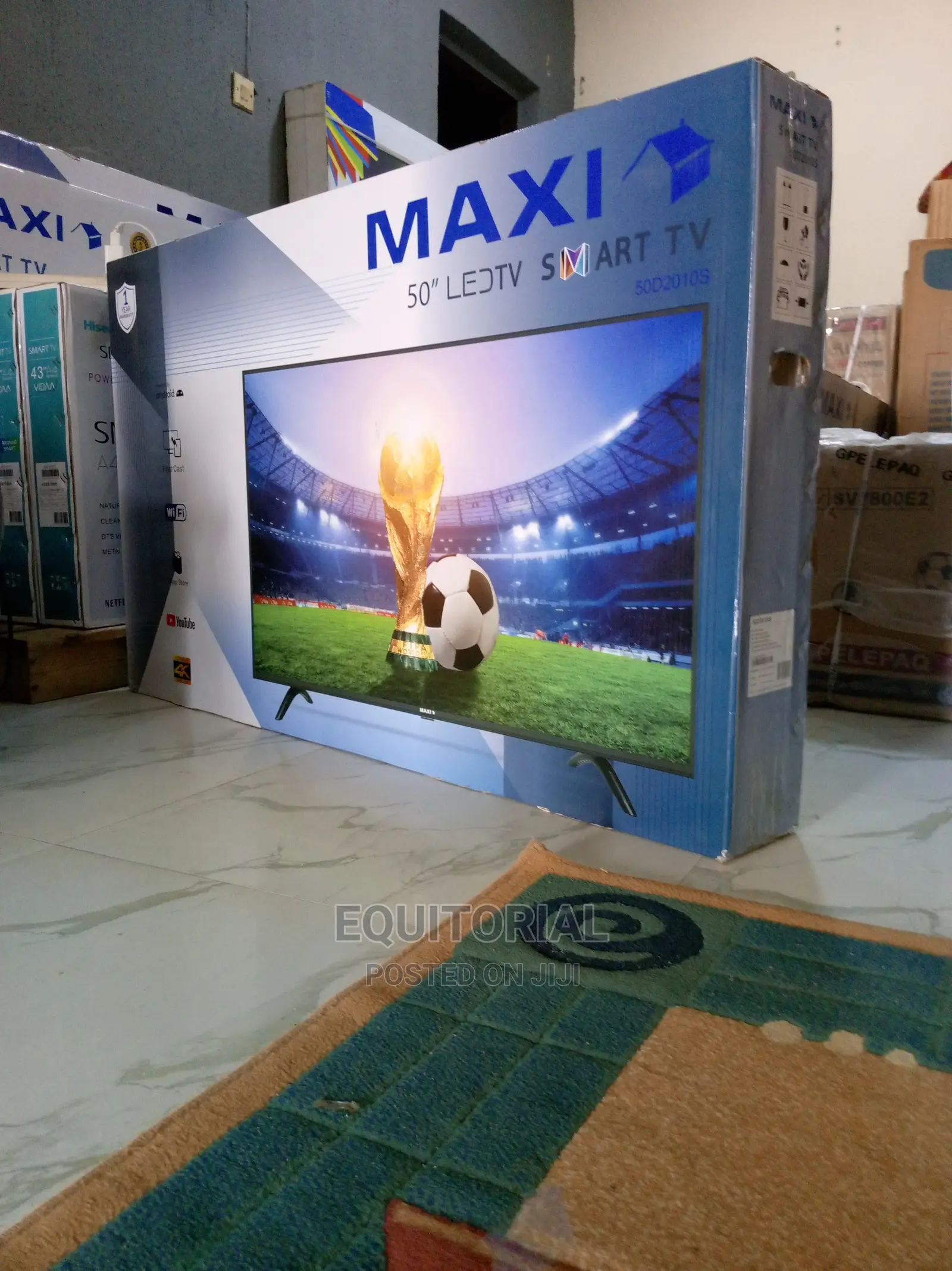 Maxi 50inches Smart LED TV Uhd Andriod