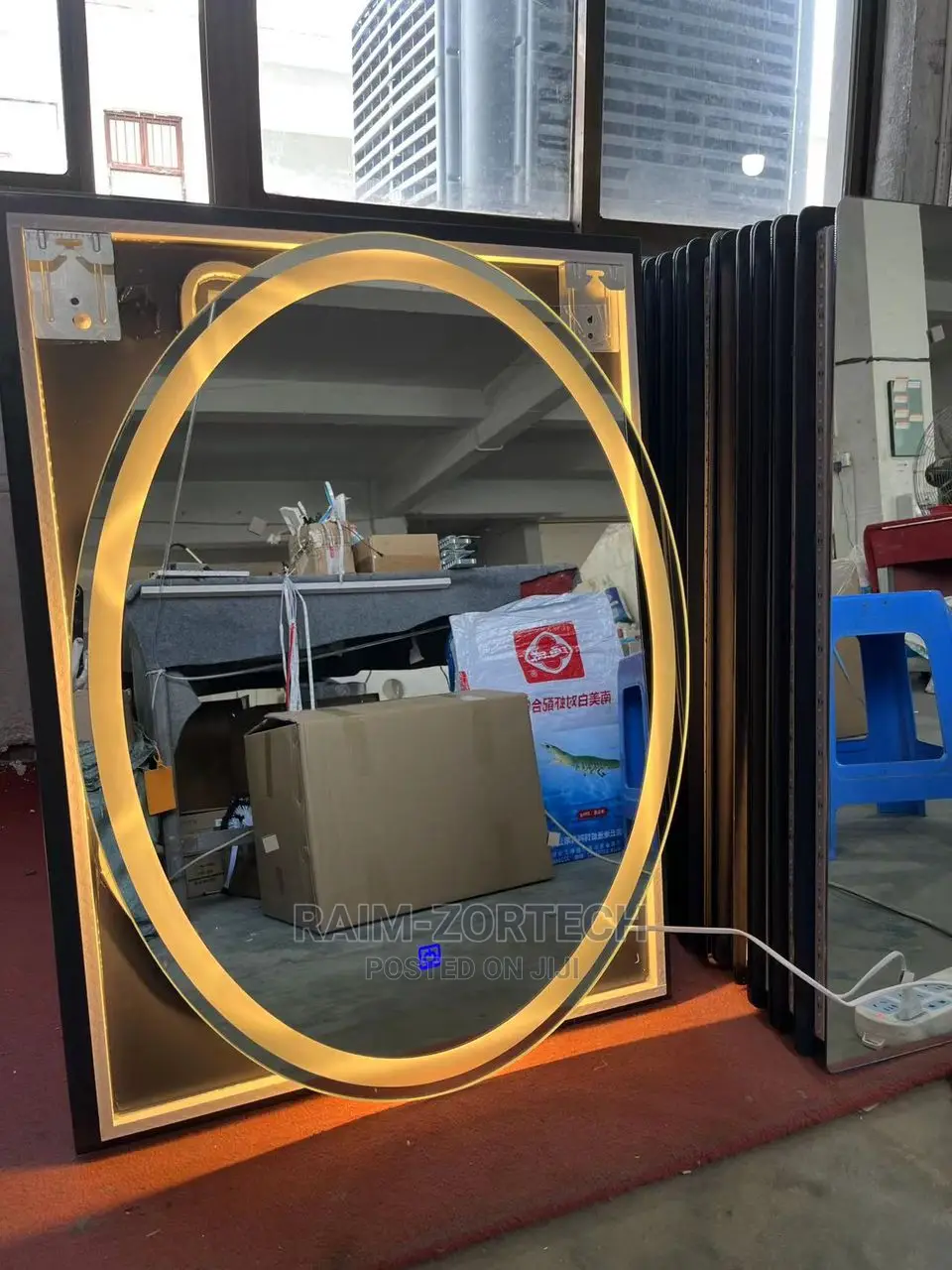 Lead Light Mirror Bathroom Mirror